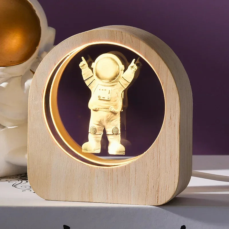3D Crystal Galaxy Lamp – Light Up the Cosmos