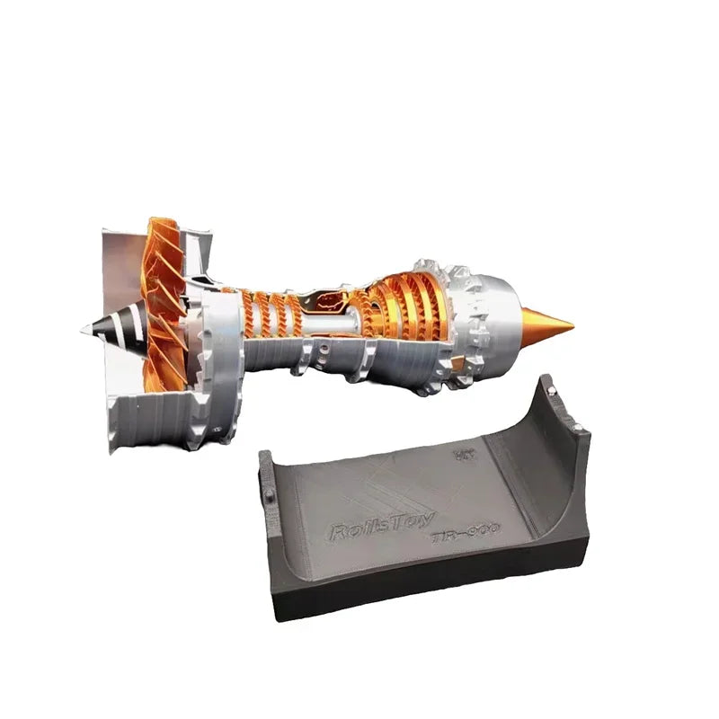 3D Printed Jet Aircraft Engine with Independent Rotating Rotors