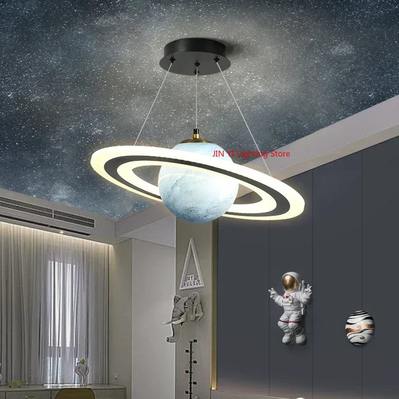 Acrylic Planet Pendant Lamp – A Universe of Light