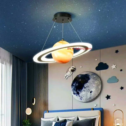 Acrylic Planet Pendant Lamp – A Universe of Light