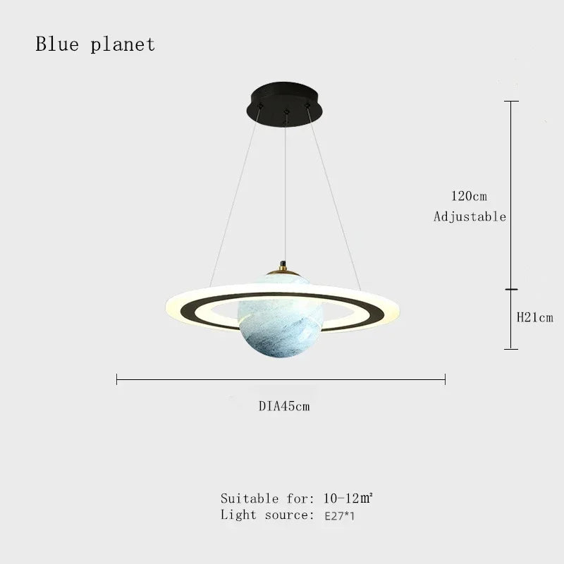 Acrylic Planet Pendant Lamp – A Universe of Light