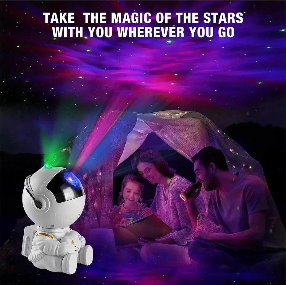 Astronaut Night light Projector Lamp – Multi-Room Starry Night Light