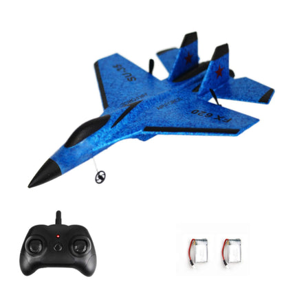 F22 Raptor RC Plane 2.4G 2CH Remote Control Foam Aircraft With LED Lights