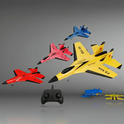 F22 Raptor RC Plane 2.4G 2CH Remote Control Foam Aircraft With LED Lights