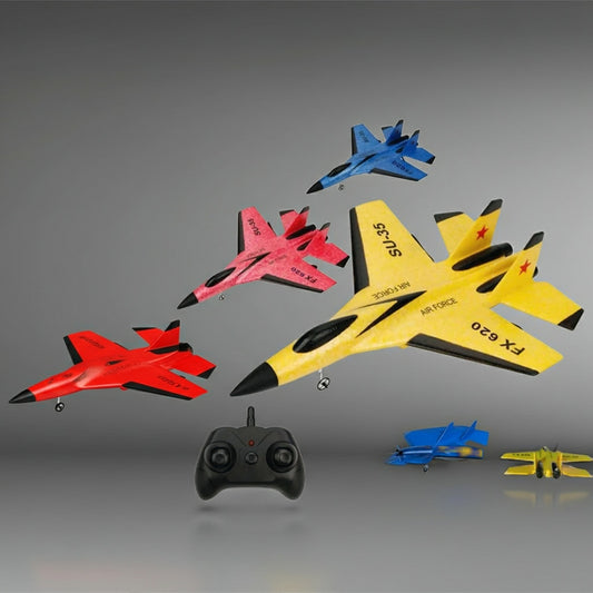 F22 Raptor RC Plane 2.4G 2CH Remote Control Foam Aircraft With LED Lights