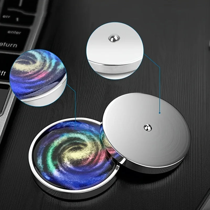 Galaxy Star Stainless Steel Spinning Gyroscope