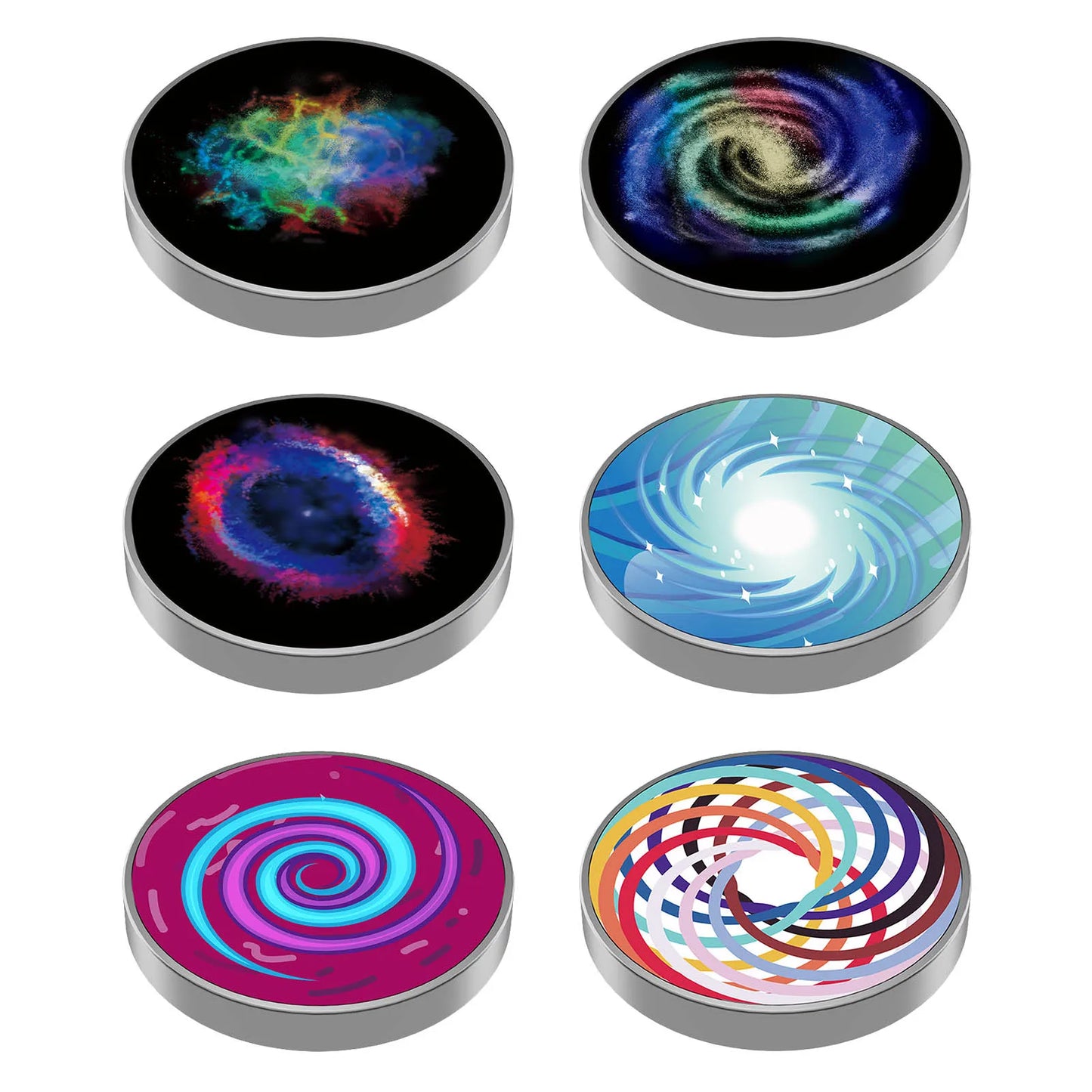 Galaxy Star Stainless Steel Spinning Gyroscope