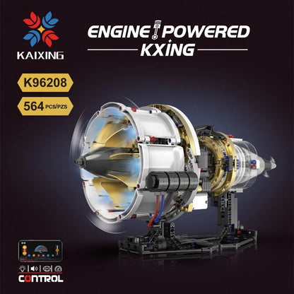 JetLab™ Interactive Turbofan Engine STEM Build