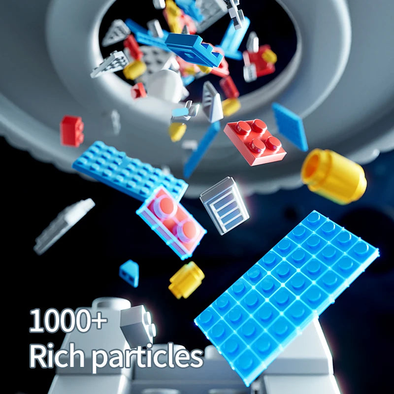 Lunar Lander & Space Launch Center Building Blocks