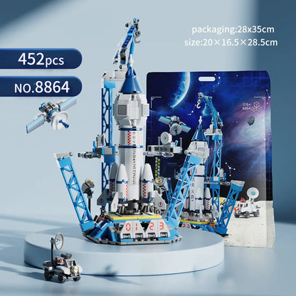 Lunar Lander & Space Launch Center Building Blocks