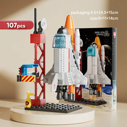 Lunar Lander & Space Launch Center Building Blocks