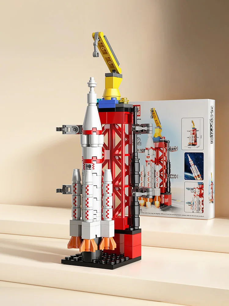 Lunar Lander & Space Launch Center Building Blocks