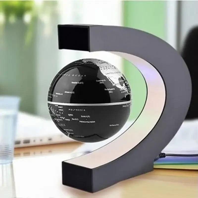 OrbitGlow Levitating Globe Lamp – LED Floating Earth
