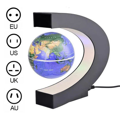 OrbitGlow Levitating Globe Lamp – LED Floating Earth
