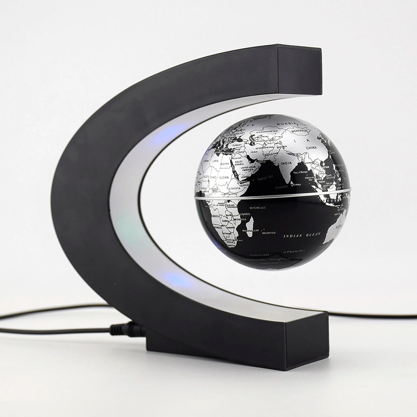 OrbitGlow Levitating Globe Lamp – LED Floating Earth