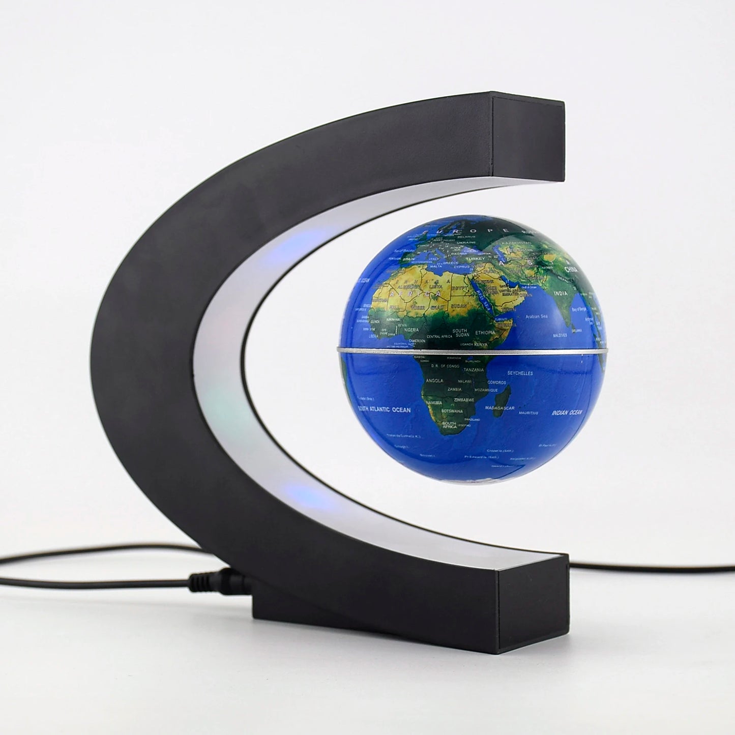 OrbitGlow Levitating Globe Lamp – LED Floating Earth