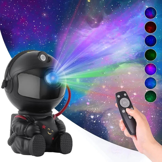 (40% Off Now) Astronaut Galaxy Night Light Projector