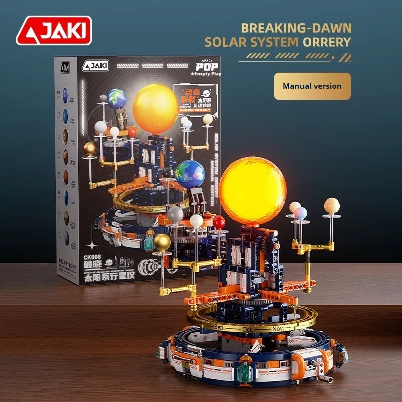 Solar System STEM Building Kit Hands On Space Learning Toy