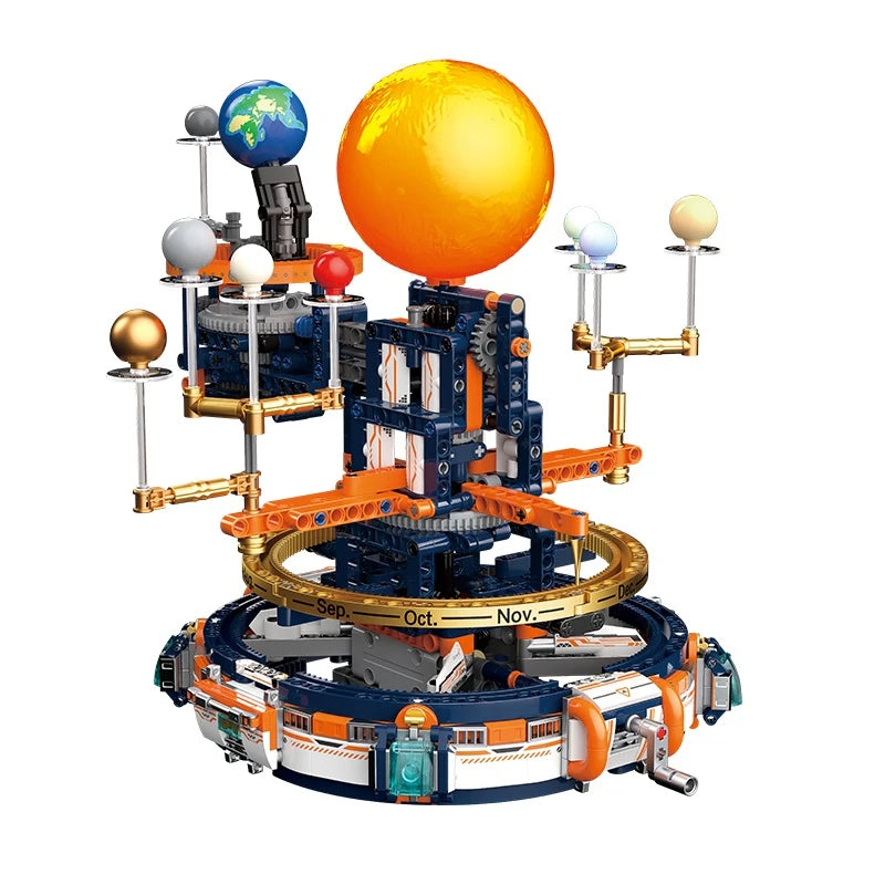 Solar System STEM Building Kit Hands On Space Learning Toy