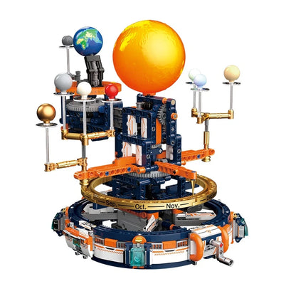 Solar System STEM Building Kit Hands On Space Learning Toy