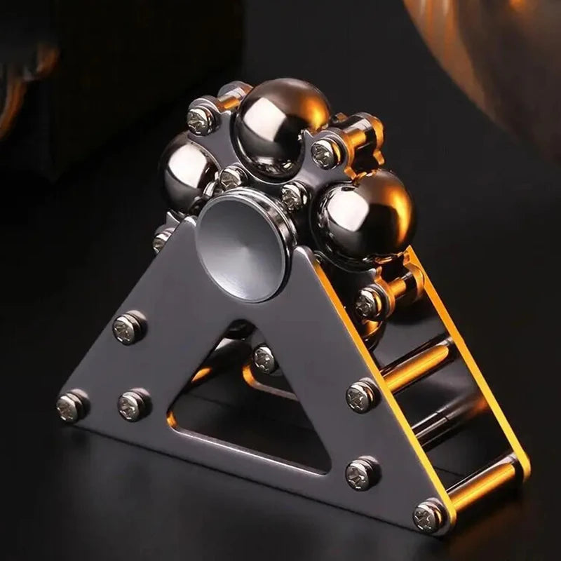 Space Gyroscopic Wheel Desk Spinner - Advanced Mechanical Stress Reliever