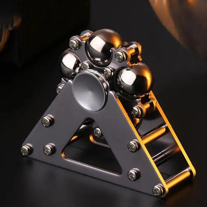 Space Gyroscopic Wheel Desk Spinner - Advanced Mechanical Stress Reliever