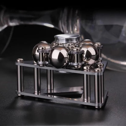 Space Gyroscopic Wheel Desk Spinner - Advanced Mechanical Stress Reliever