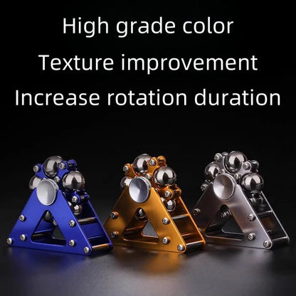 Space Gyroscopic Wheel Desk Spinner - Advanced Mechanical Stress Reliever