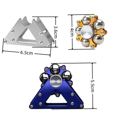Space Gyroscopic Wheel Desk Spinner - Advanced Mechanical Stress Reliever
