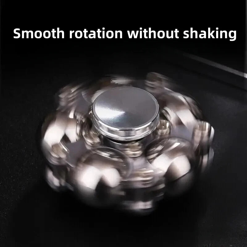 Space Gyroscopic Wheel Desk Spinner - Advanced Mechanical Stress Reliever