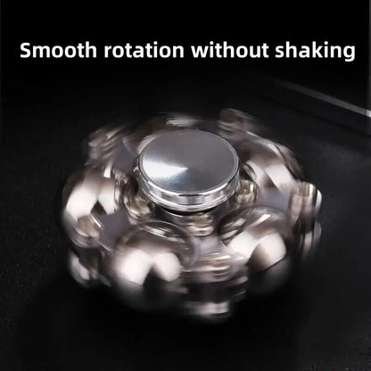 Space Gyroscopic Wheel Desk Spinner - Advanced Mechanical Stress Reliever