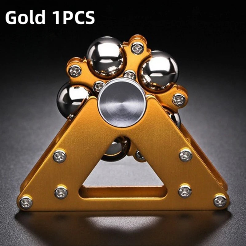 Space Gyroscopic Wheel Desk Spinner - Advanced Mechanical Stress Reliever