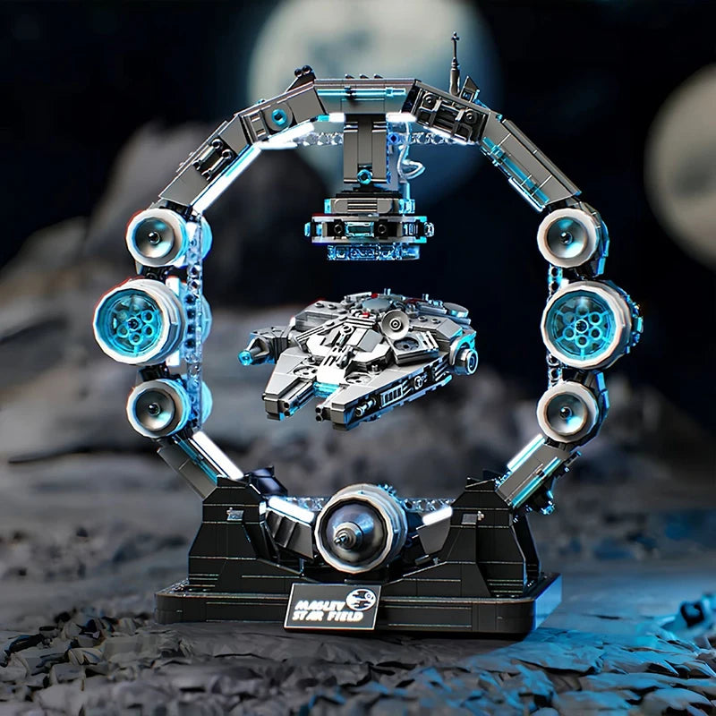 Star Plan Falcon Spaceship Model Building Blocks – DIY Spacecraft for Space Fans