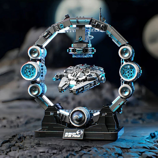 Star Plan Falcon Spaceship Model Building Blocks – DIY Spacecraft for Space Fans