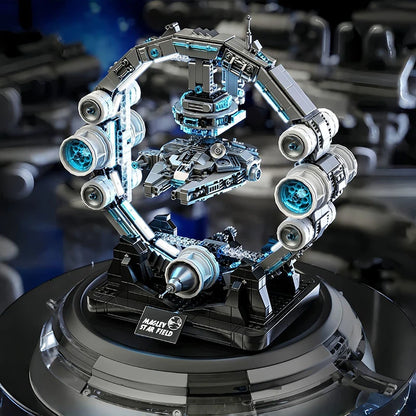 Star Plan Falcon Spaceship Model Building Blocks – DIY Spacecraft for Space Fans