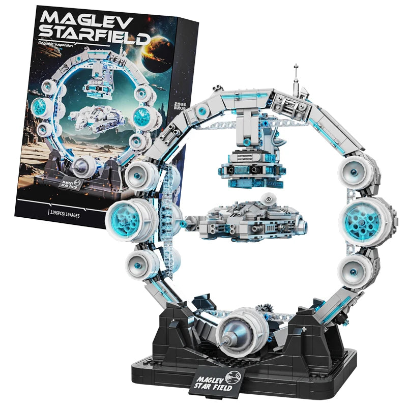 Star Plan Falcon Spaceship Model Building Blocks – DIY Spacecraft for Space Fans